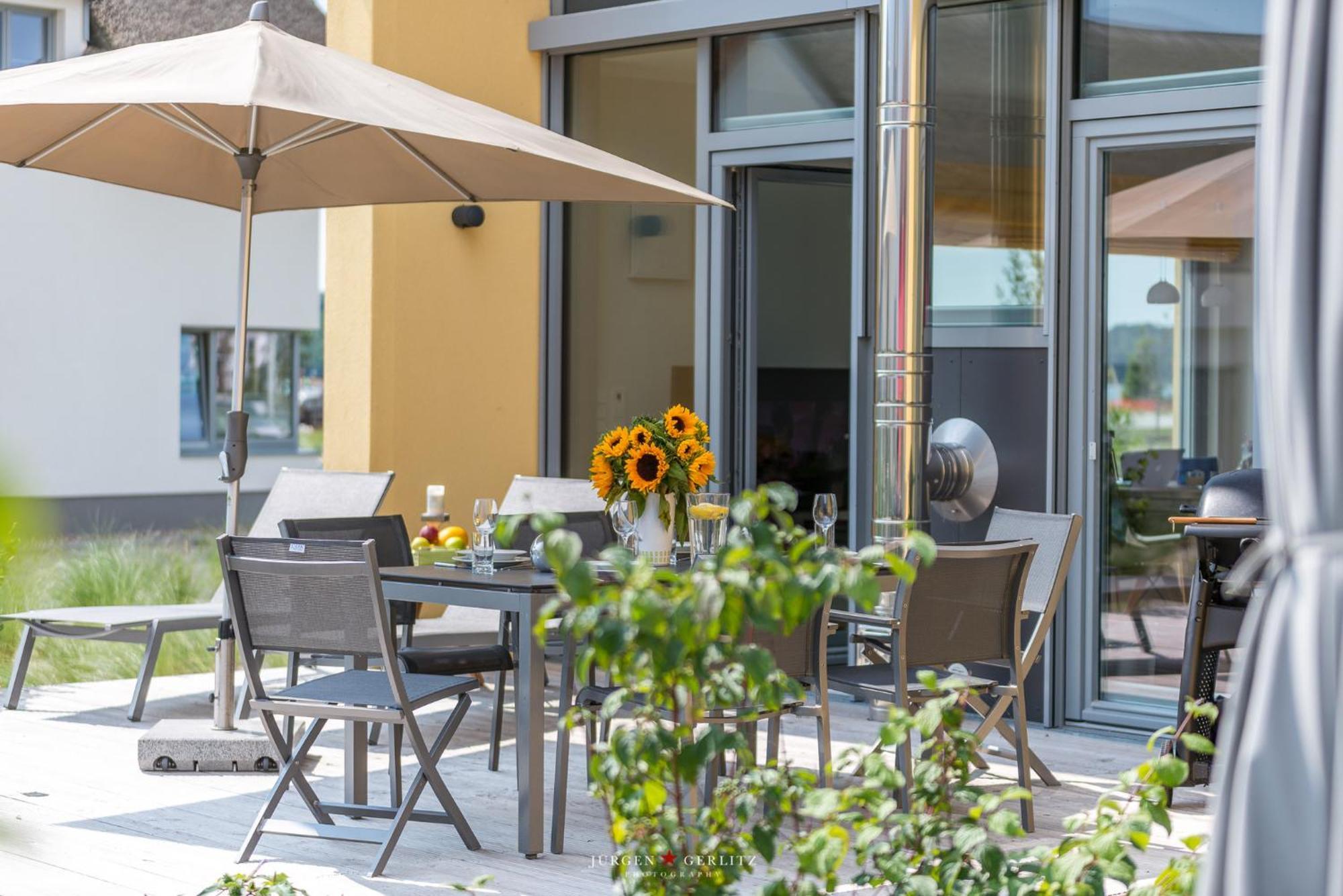 Ostsee - Reetdachhaus Nr 7 "Haddock" Im Strand Resort Хайлигенхафен Экстерьер фото